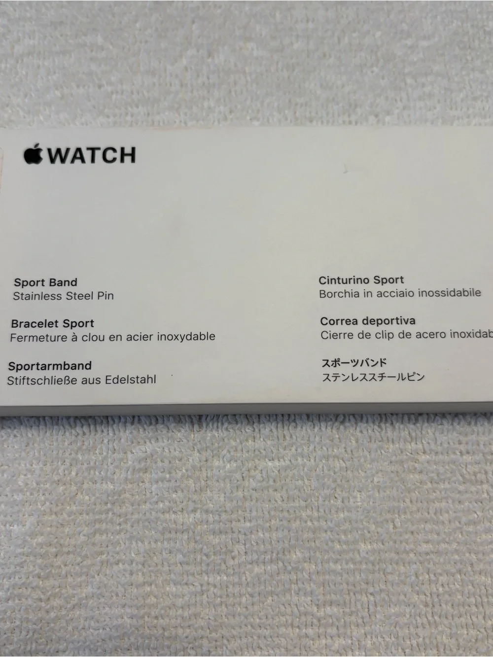 Apple Watch Band “Pink Sand” – NIB (Fits SE, Series 6 & All Apple Watches) New
